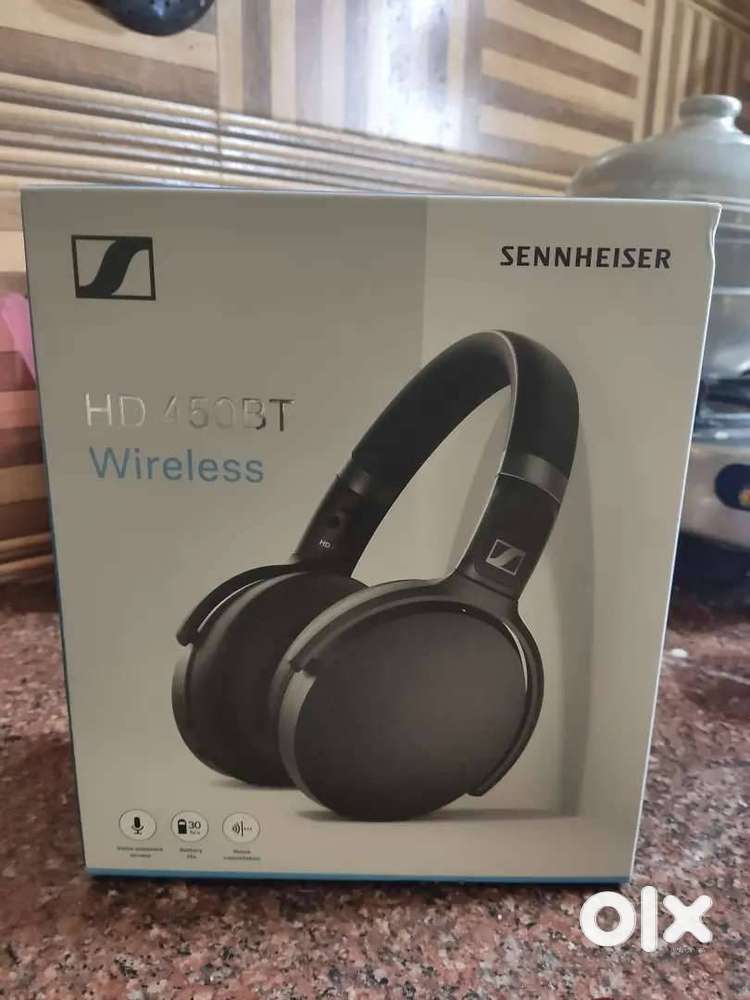 Sennheiser HD 450 BT (Black) - Unsealed Pack New Original