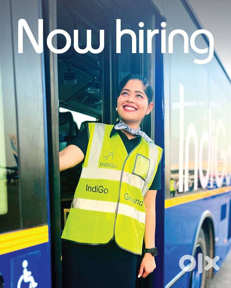Hiring Airport Ground Staff & Driver Jobs at IndiGo Airlines– Call Now