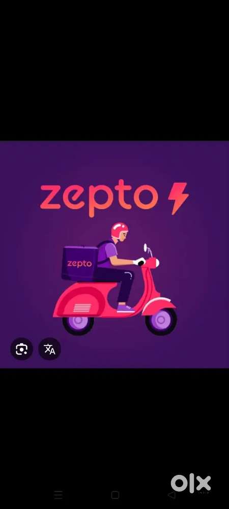 Zepto delivery partner job