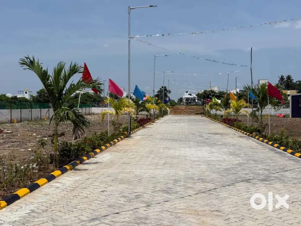 CMDA Approved plot for sale in ECR Uthandi