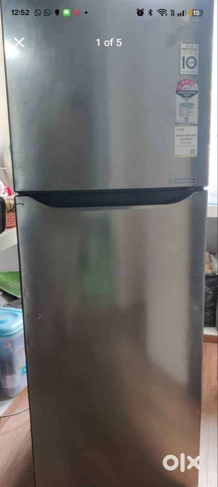 LG refrigerator 2 door
