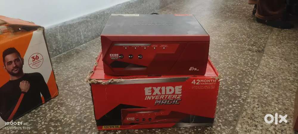 Exide inverter and livfast bty