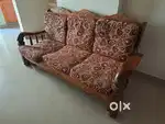 3 seater wooden sofa for 6000