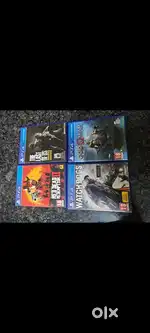 Ps5 game original cd and copy joy stick