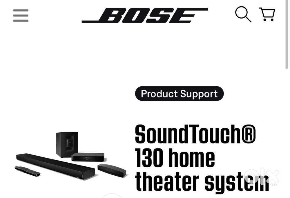 Bose soundtocuh 130 music system