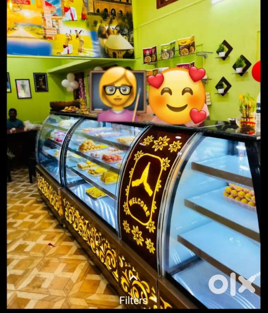 Restaurant counter,L type counter