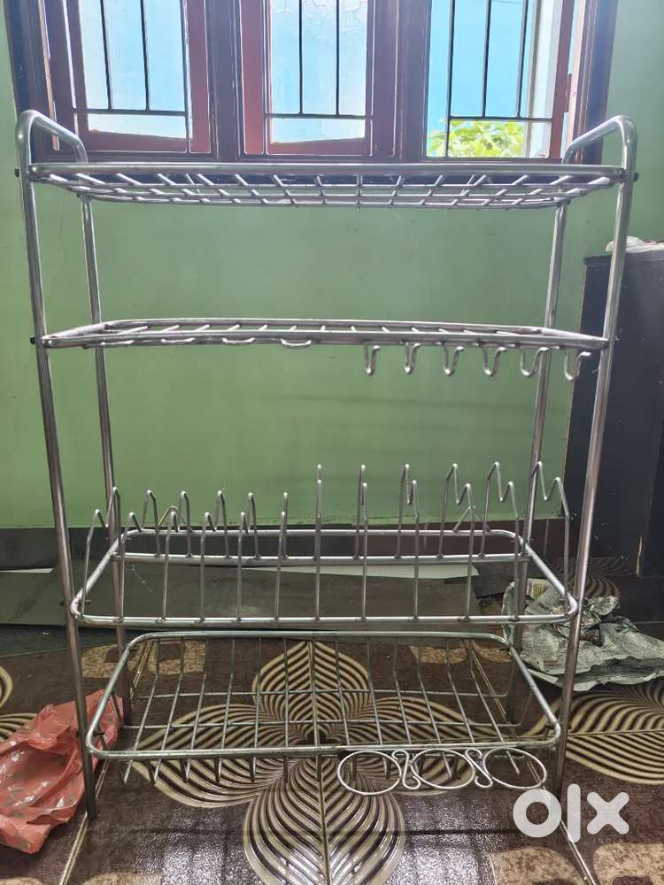 Stainless steel dish rack