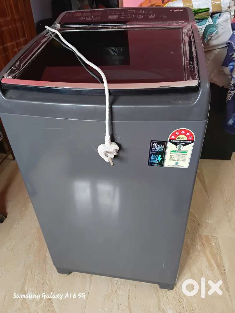 Whirlpool new washing machine