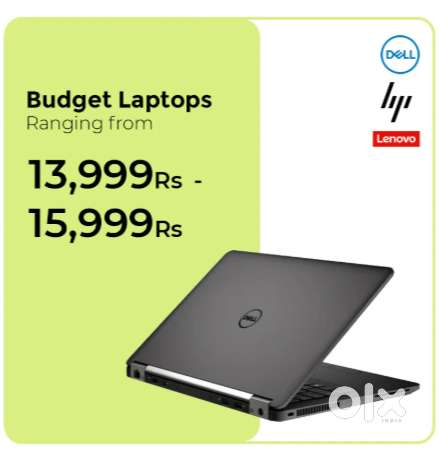 Dell, HP & Lenovo (Renewed) Laptops of i3, i5 & i7 of all generations