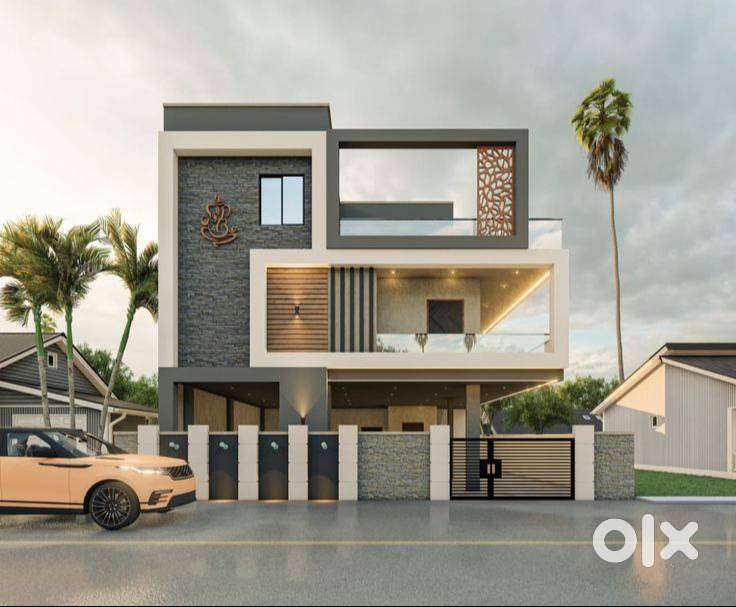 G+1 House For Sale 178sq yards 2400sft With Premium Construction Gated