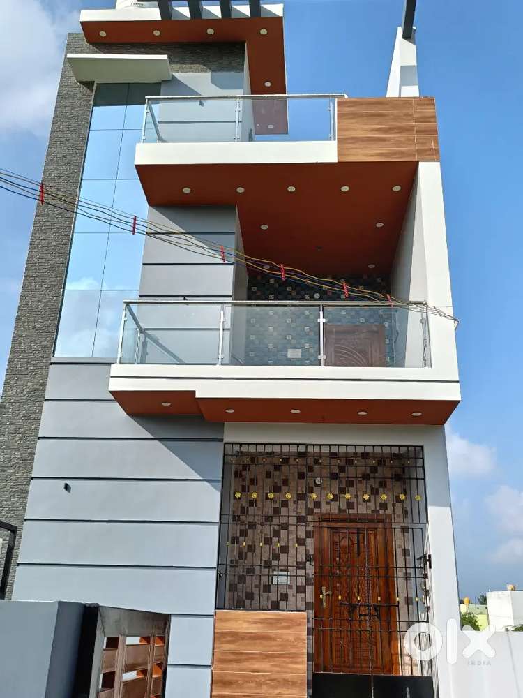 1200 SQFT LAND 1420 SQFT BUILDUP 4BHK VILLA NANDIAMBAKAM BEFORE MINJUR