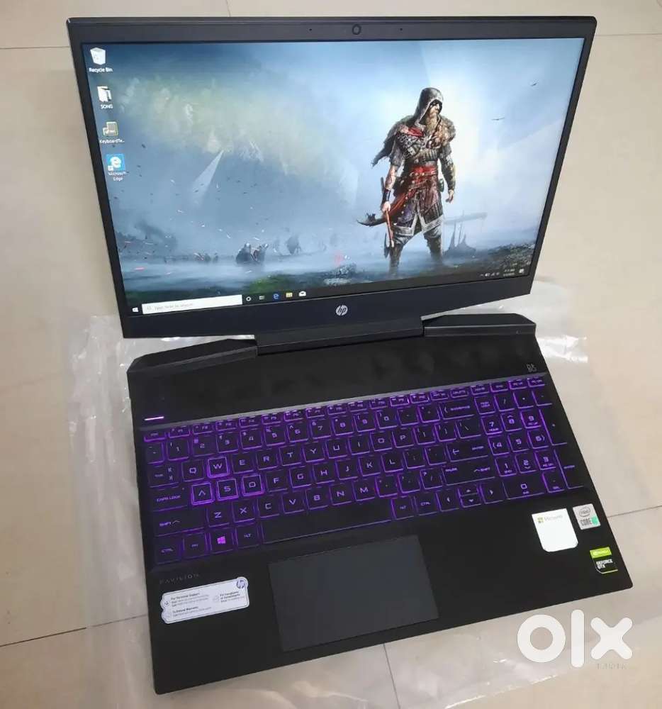 (gaming laptop) HP Pavilion - I5 10th Gen with 8 GB Ram