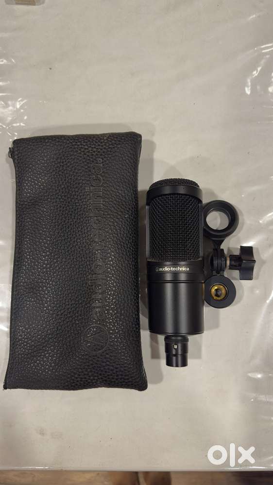 Audio-Technica AT2020 Cardioid Condenser Studio XLR Microphone,