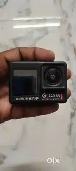 Digitek Gocam gopro 8 month old dual battery full accesories..