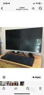 Zebronoics LED monitor 60.4 cm with keyboard