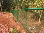 TATA WIRON fencing solution ,NET (chain link mesh fence) ,slab wall