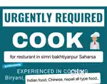 Agent need Cook in simri bakhtiyarpur Saharsa