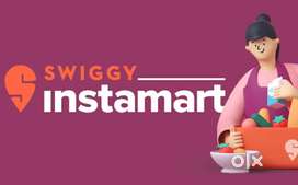 Swiggy inshtamart delivery job flexible hour's