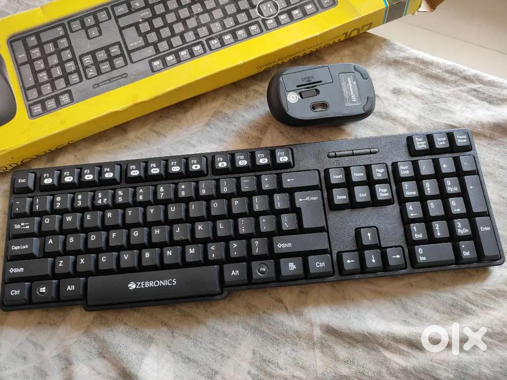 Brand New Unused Zebronics Wireless Keyboard & Mouse Combo