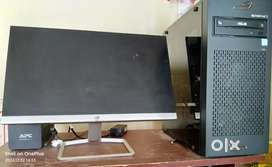 Assembled computer