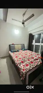 Bed and tv unit