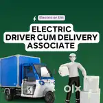 Driver cum Delivery Agent Electric