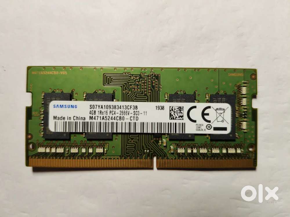 SAMSUNG DDR4 4GB RAM SO-DIMM