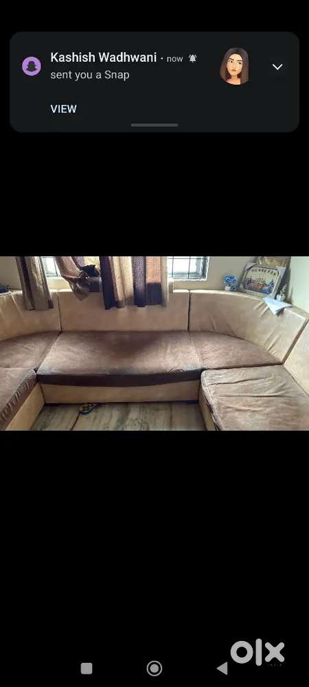 Living room sofa set