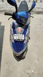Tvs Scooty Pep Plus Excellent condition clear document blue color