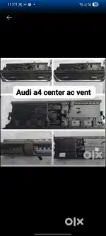 Audi A4 center AC vents