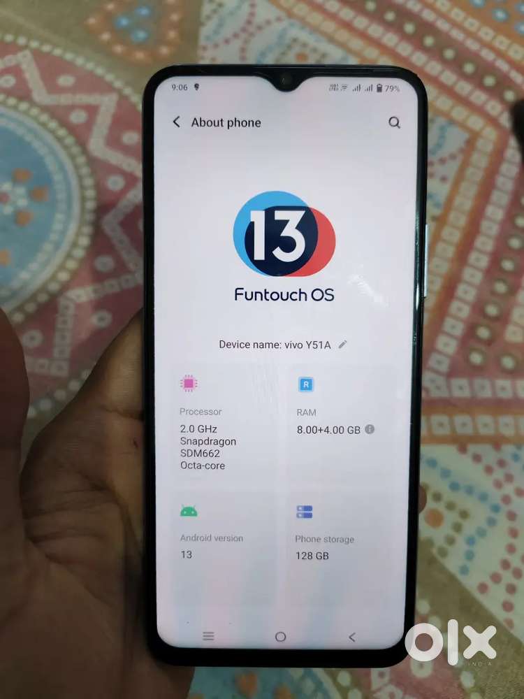 VIVO Y51a 8gb 128gb -(4G)