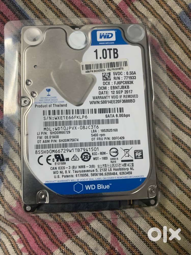 1 TB laptop harddisk (non SSD)