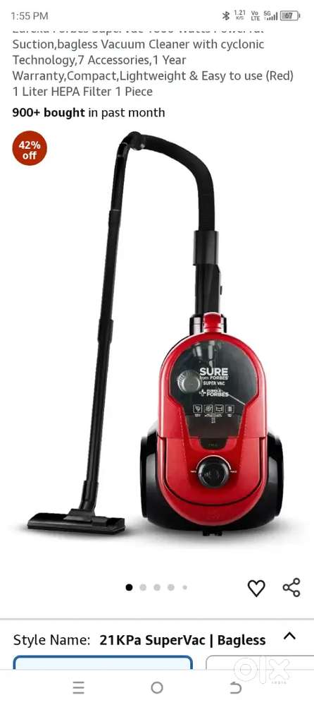 Forbes Vacuum cleaner