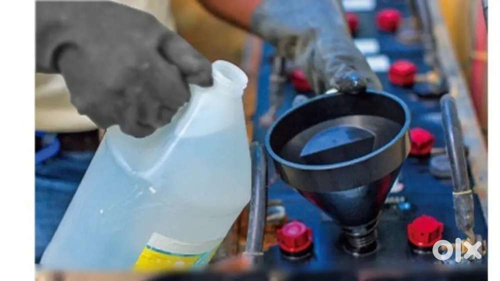 Inverter battery water filling