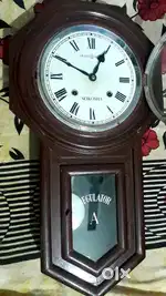 An antique wall clock seikosha