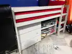 Bunk bed with drawers