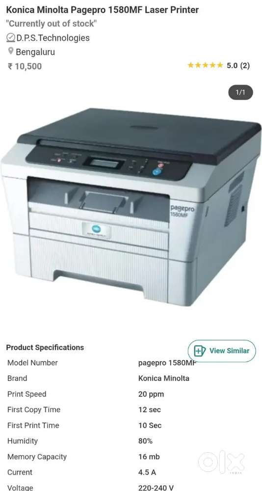 Laser printer in very low price