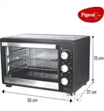 Pigeon 25-Litre with Rotisserie Oven Toaster Grill (OTG)
