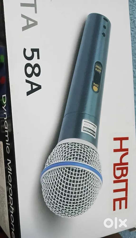 Dynamic microphone and mixer