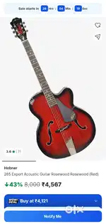Fender guitar ready to seel