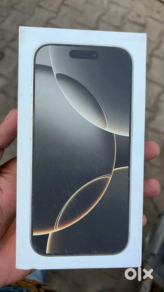 iphone 16pro 128gb desert titanium box pack