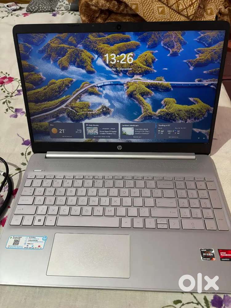 HP 15 Ryzen 5 Laptop  8GB RAM  512GB SSD  Windows 11