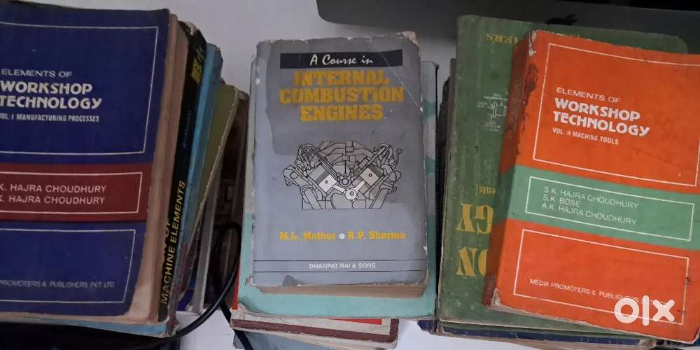 Books of Mechanical Engineering for JU
