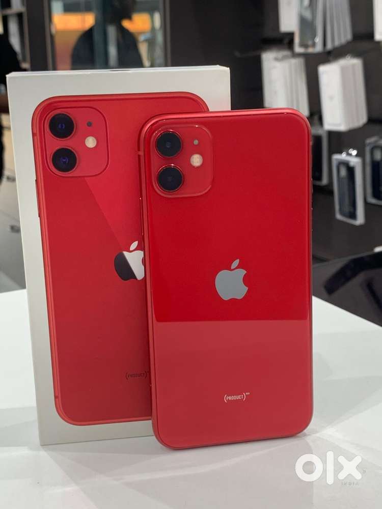 Iphone 11 128gb Red colour  97% battery with bill warranty