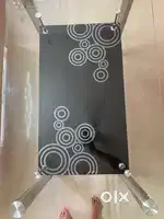 Glass sparkling Dining table  for 4 person