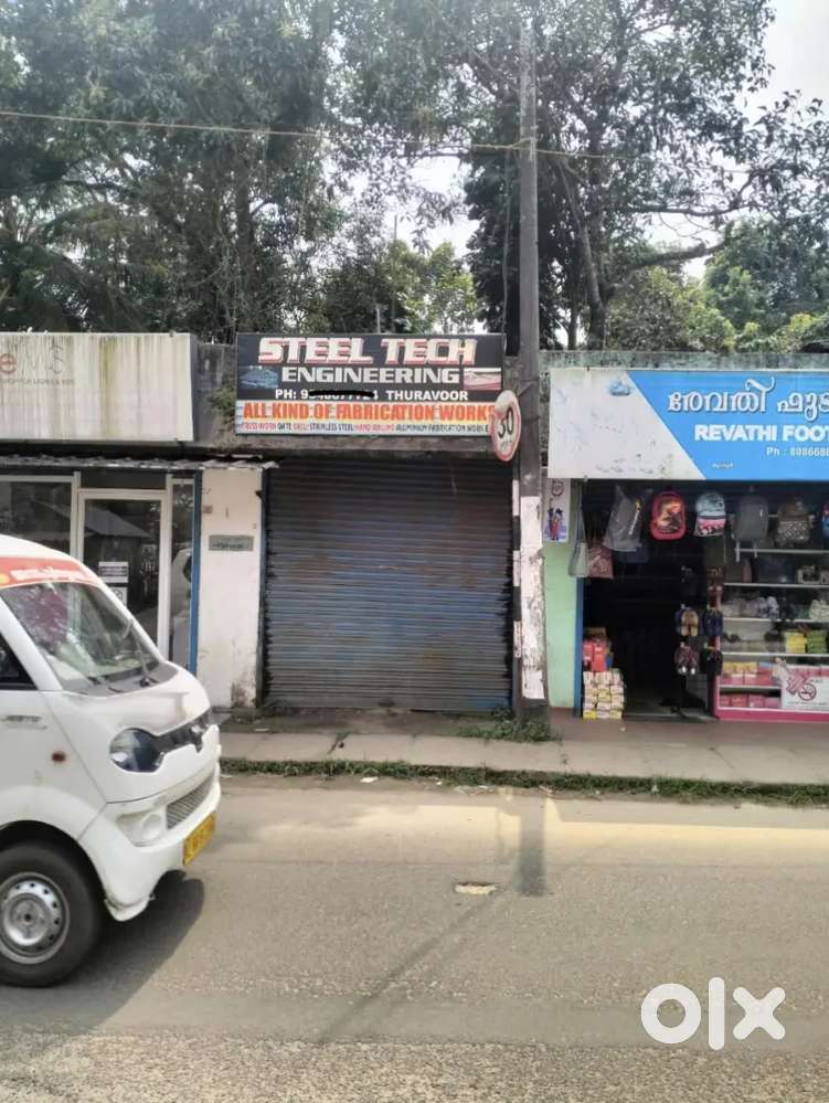 220 sqfeet workshop for rent at thuravur jn