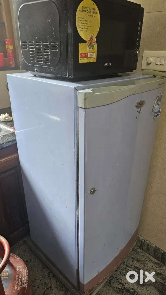 Fridge working whirpool