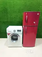 LG front load Washing machine & lg double door fridge special combo of
