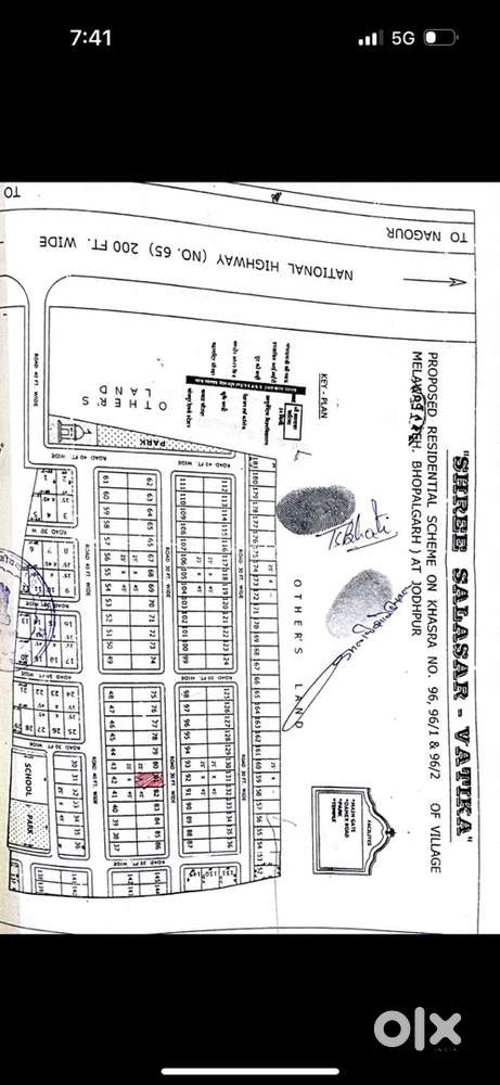 MELAWAS NH 65 scheme 2 plot for sale in