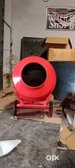 Mini portable mixer electric mixer construction site.